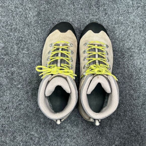 Asolo Tacoma GV Hiking Boots Women's Size 7.5 Tan Suede Waterproof Outdoor Shoes - Picture 9 of 13